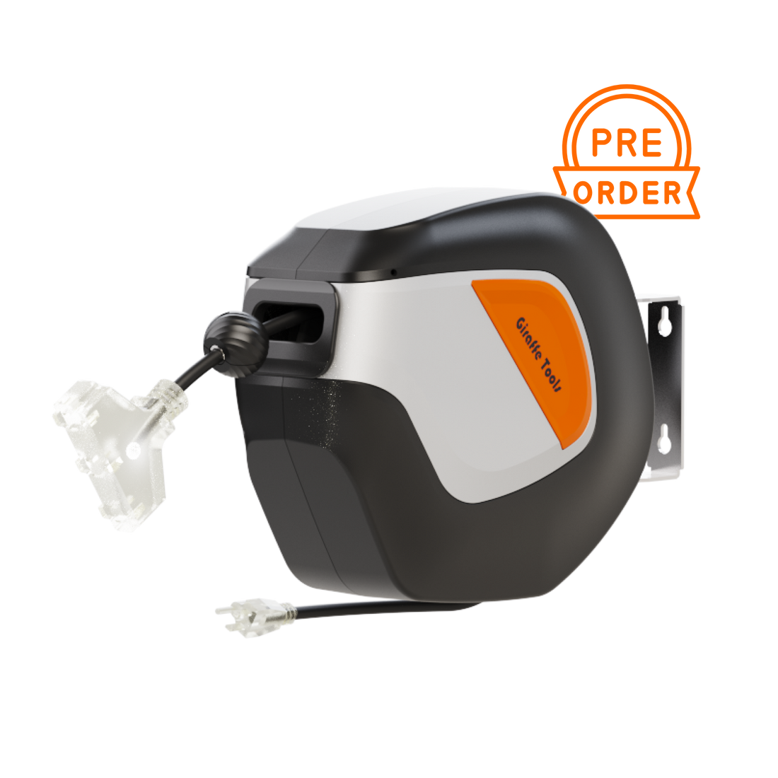 Retractable Extension Cord Reel-12AWG