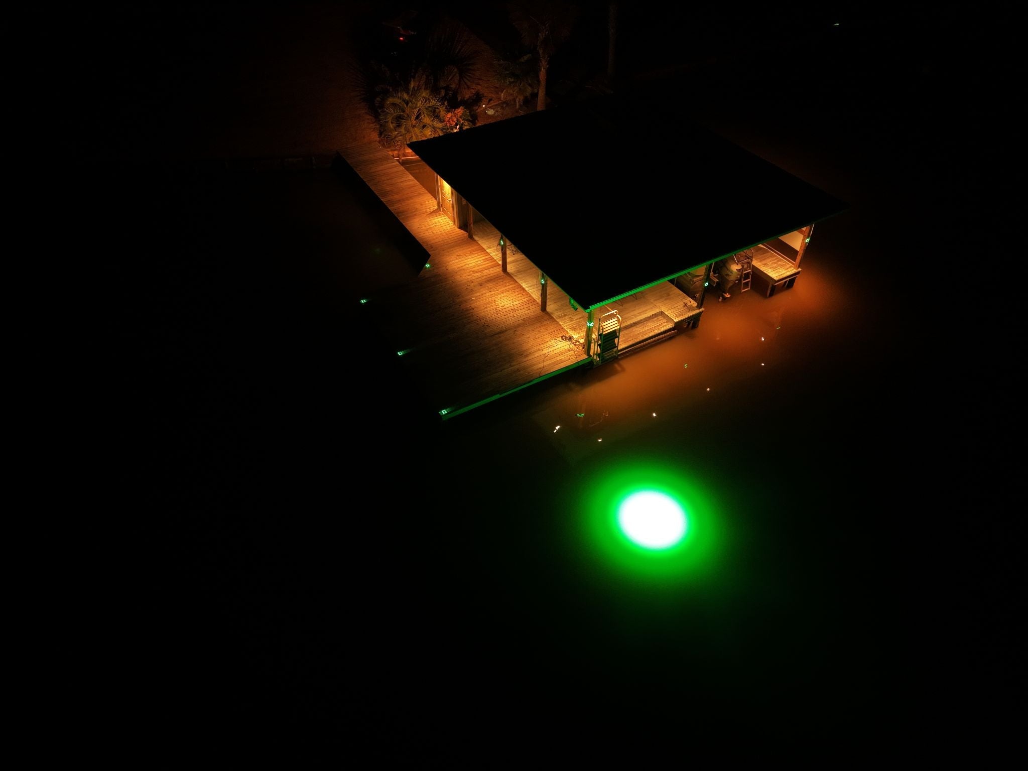Sea Floor Dock Light-Green-SF200G
