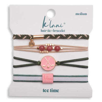 Tee Time Hair Tie Bracelets