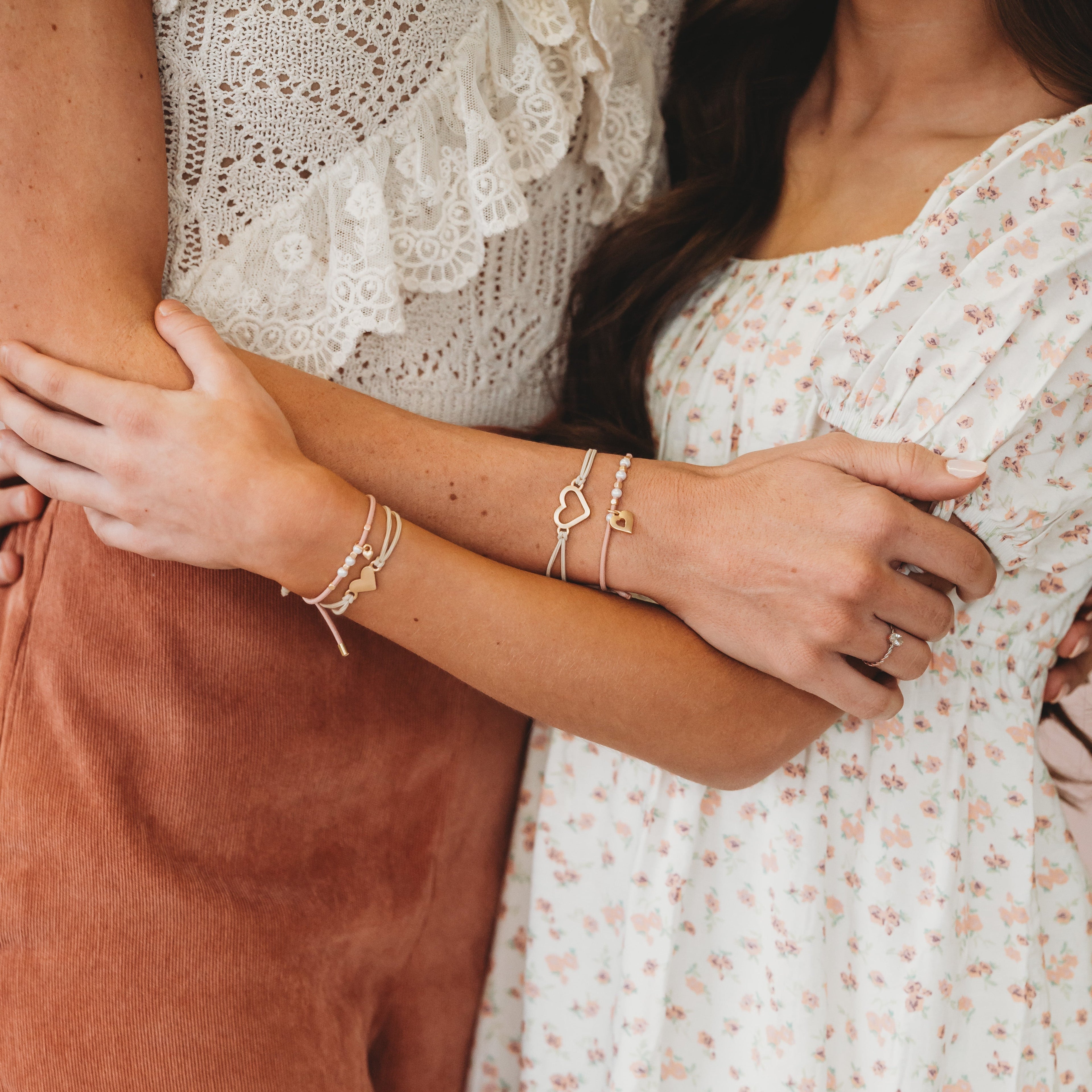 Mother / Daughter - Hair Tie Bracelets