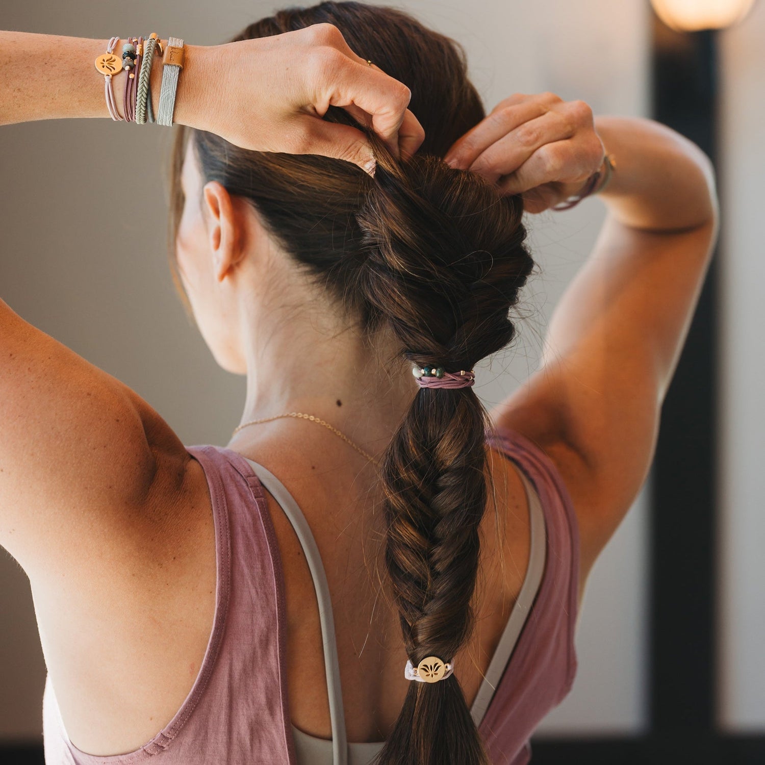 Breathe - Hair Tie Bracelet