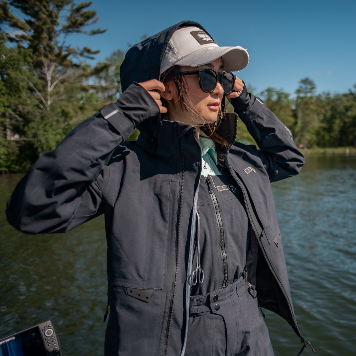 Harlow 2.0 Fishing. Rain Jacket - 20,000mm Waterproof/Breathable - Limited Sizes