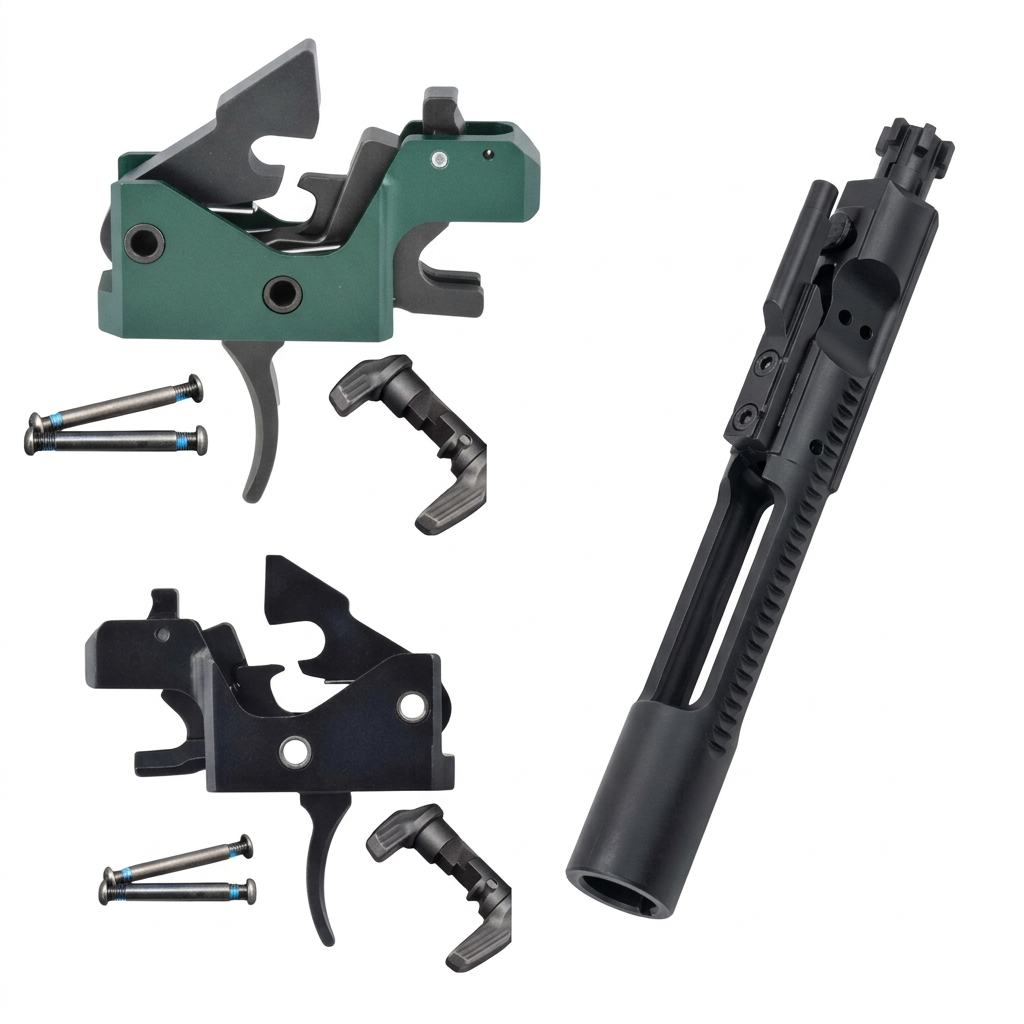 Ambi Disruptor FRT + KAK K-SPEC BCG Combo — No Buffer Upgrade Required | Black or Green