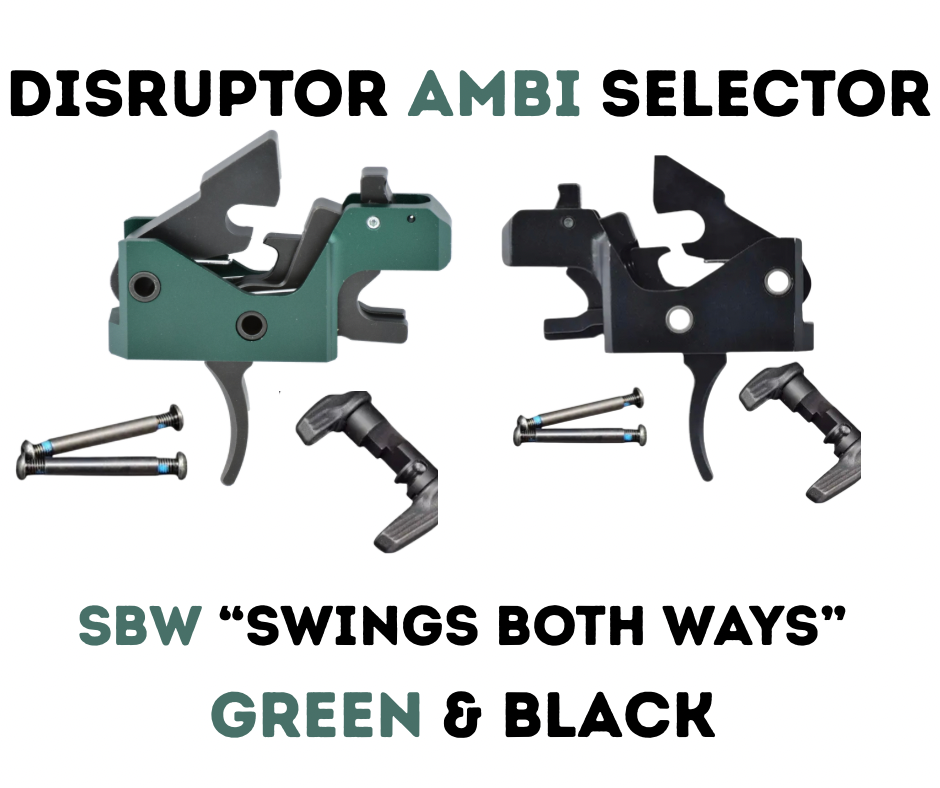 Triggered Company Disruptor FRT (SBW) AMBI M16 BCG + H3 Buffer Bundle — AR-15 (USA Made)