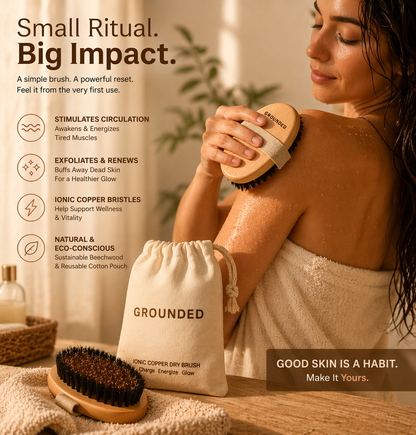Grounded Labs Ionic Bristle Copper Dry Brush