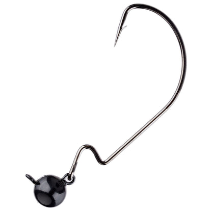 Reaction Tackle Tungsten Football/Swing Jig Heads- 3-Pack