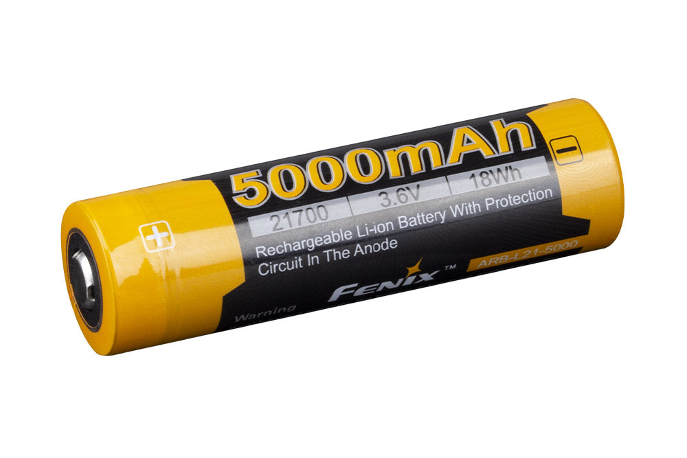 Fenix ARB-L21-5000 V2 Rechargeable 21700 Rechargeable Battery
