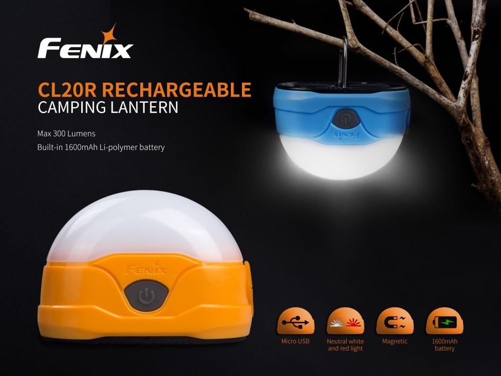 Fenix CL20R LED Rechargeable Camping Lantern - discontinued