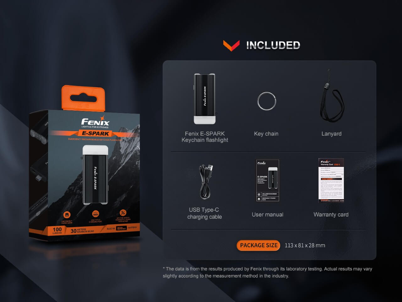 Fenix E-SPARK - Discontinued
