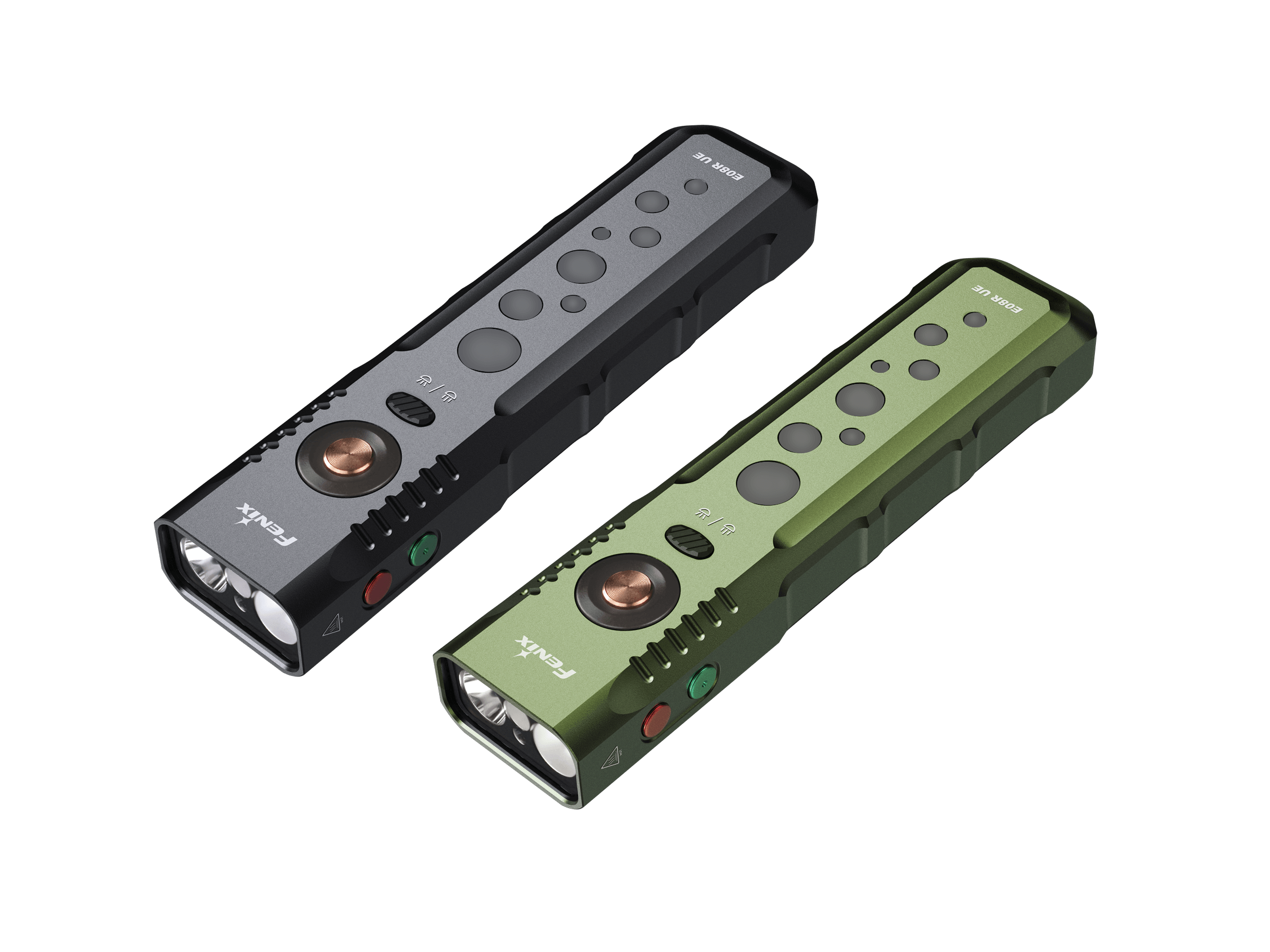Fenix E08R UE Multi-Light EDC Flashlight With Red Light &amp; Green Laser