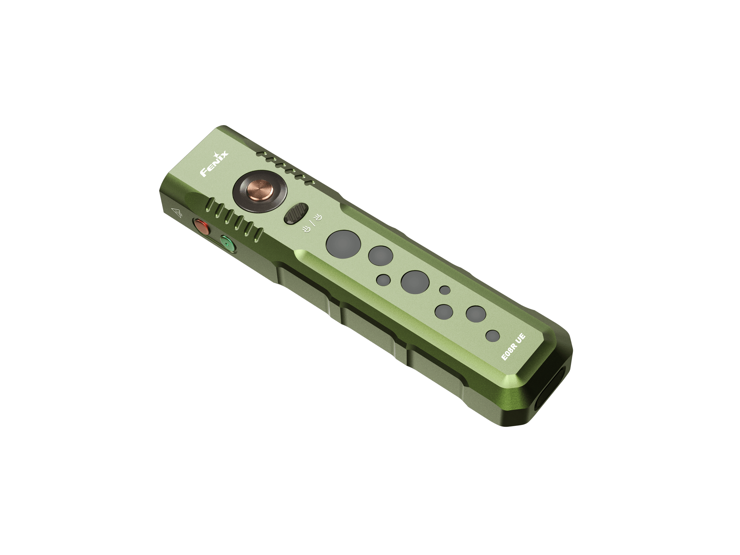 Fenix E08R UE Multi-Light EDC Flashlight With Red Light &amp; Green Laser