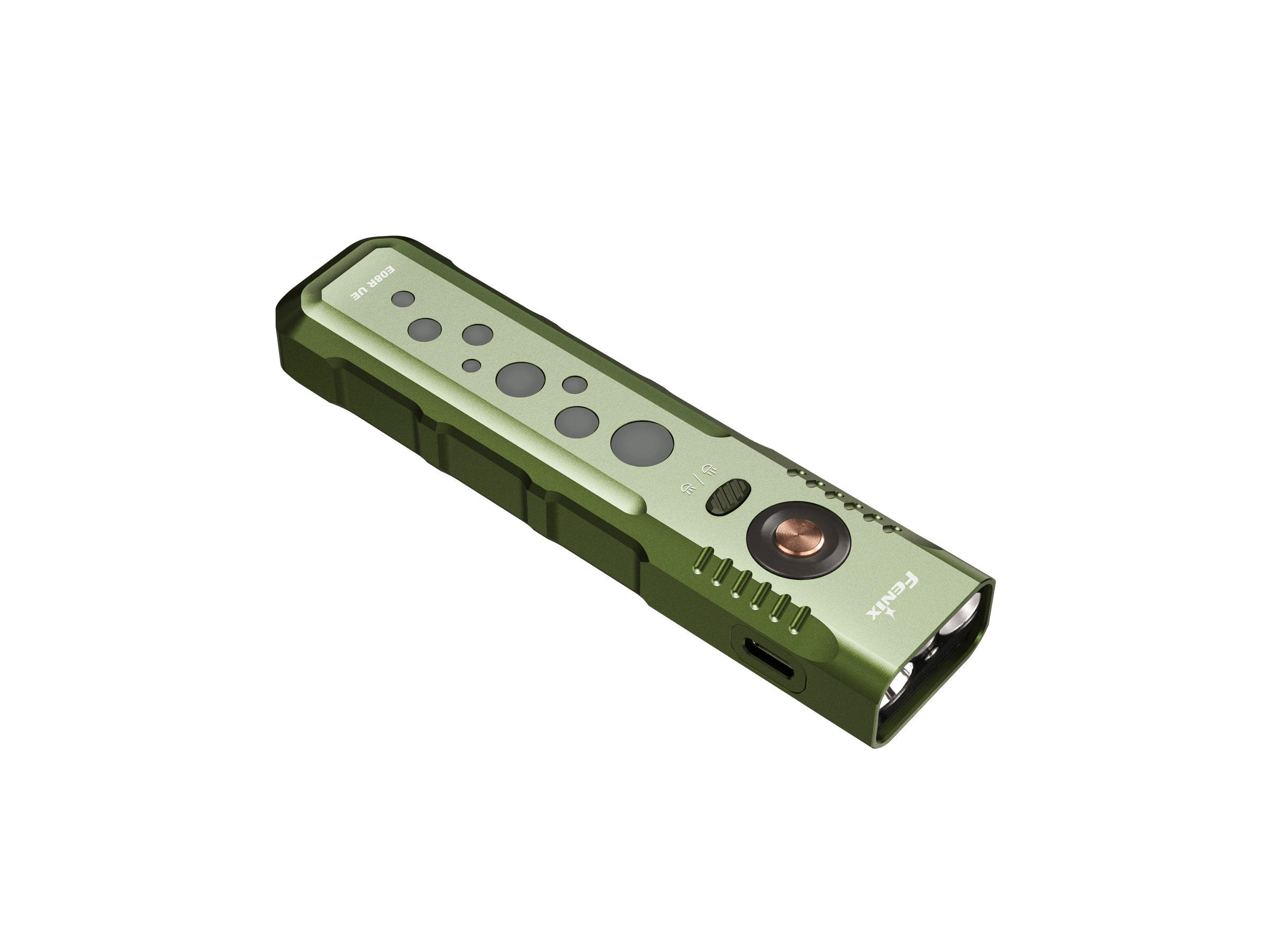 Fenix E08R UE Multi-Light EDC Flashlight With Red Light &amp; Green Laser