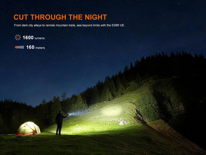 Fenix E08R UE Multi-Light EDC Flashlight With Red Light &amp; Green Laser