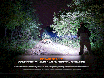 Fenix HT32 Hunting Flashlight with Red &amp; Green Output