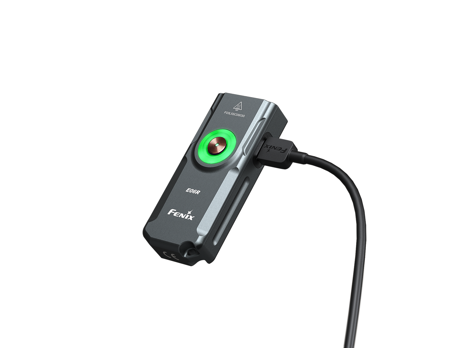 Fenix E06R Keychain Light with White, UV, and Red Laser Lights