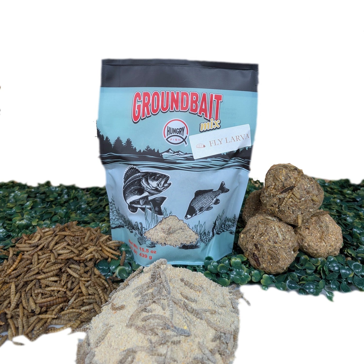 HungryFish GroundBait Mix - 15.9 oz