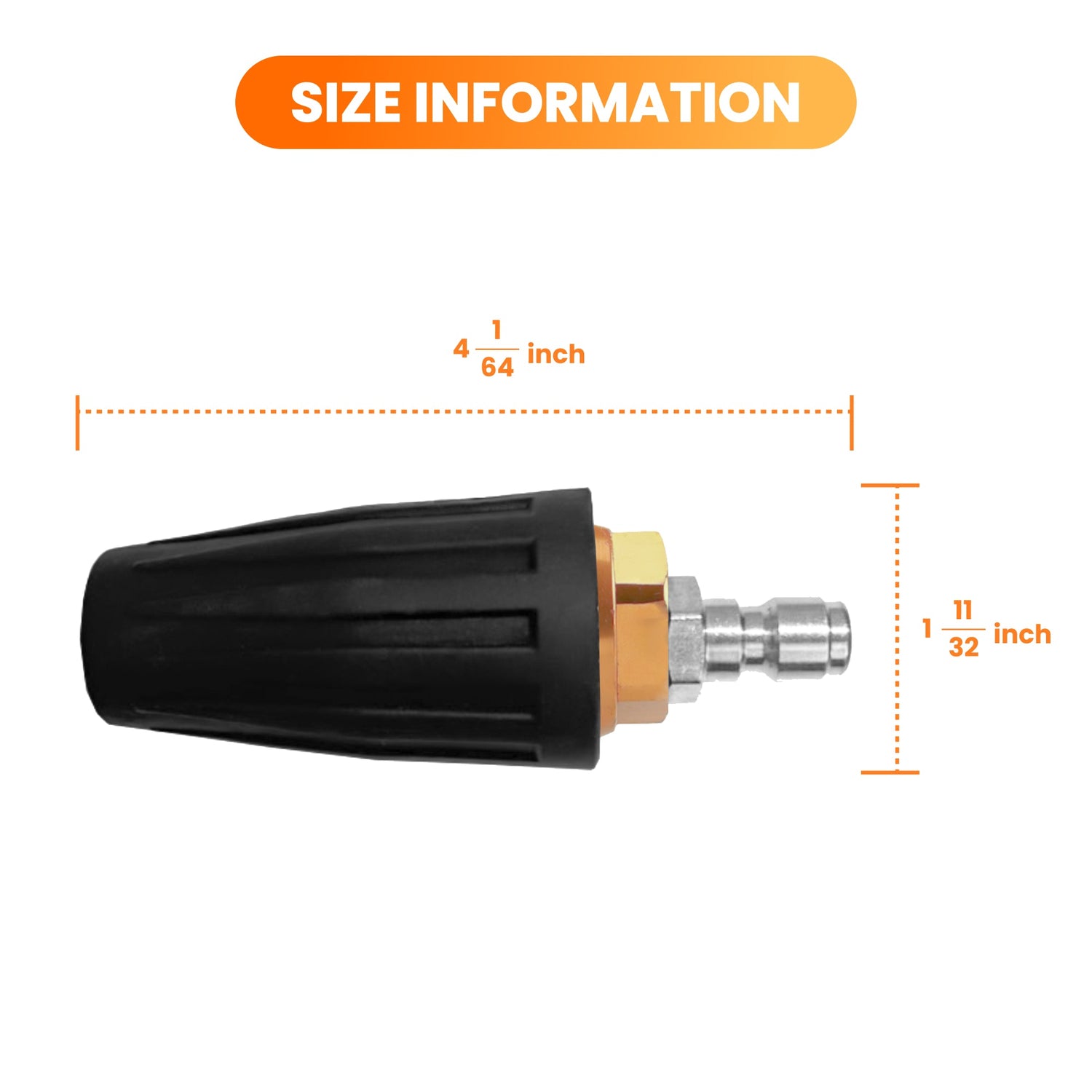 Pressure Washer Turbo Nozzle