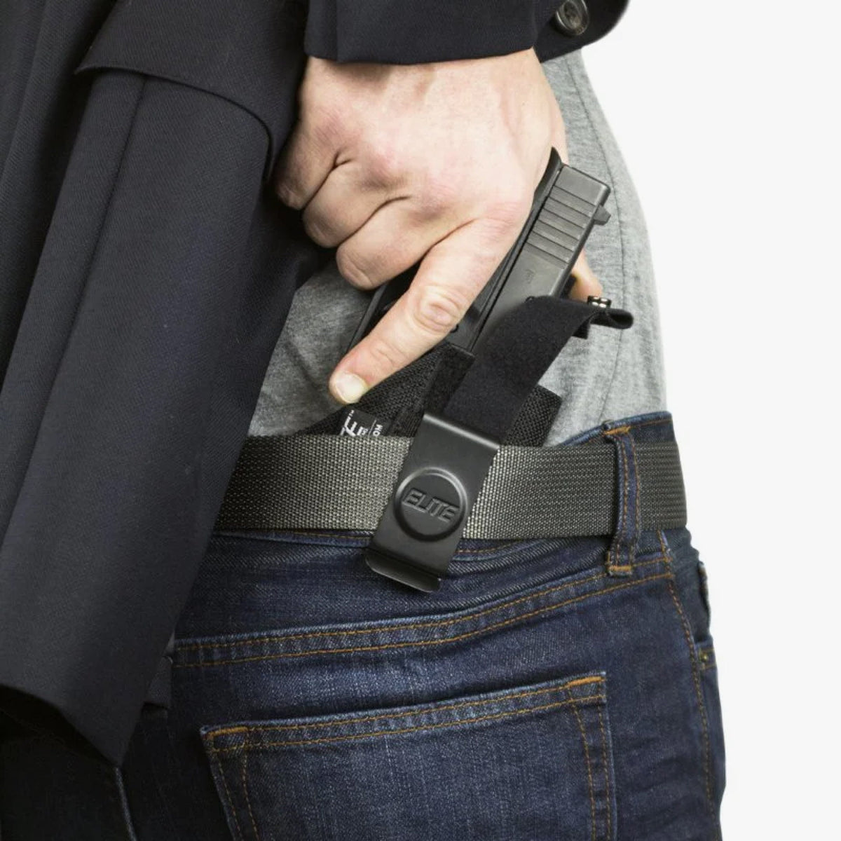 Inside the Pant Clip Holster