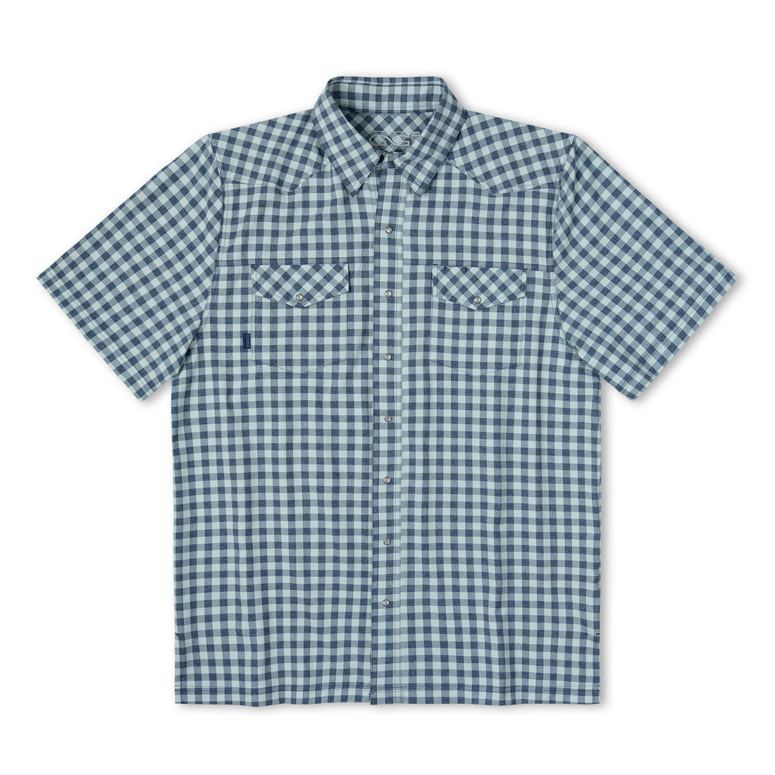 Deep Water Pearl Snap Shirt