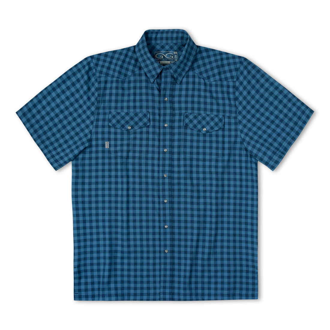 Slate Pearl Snap Shirt