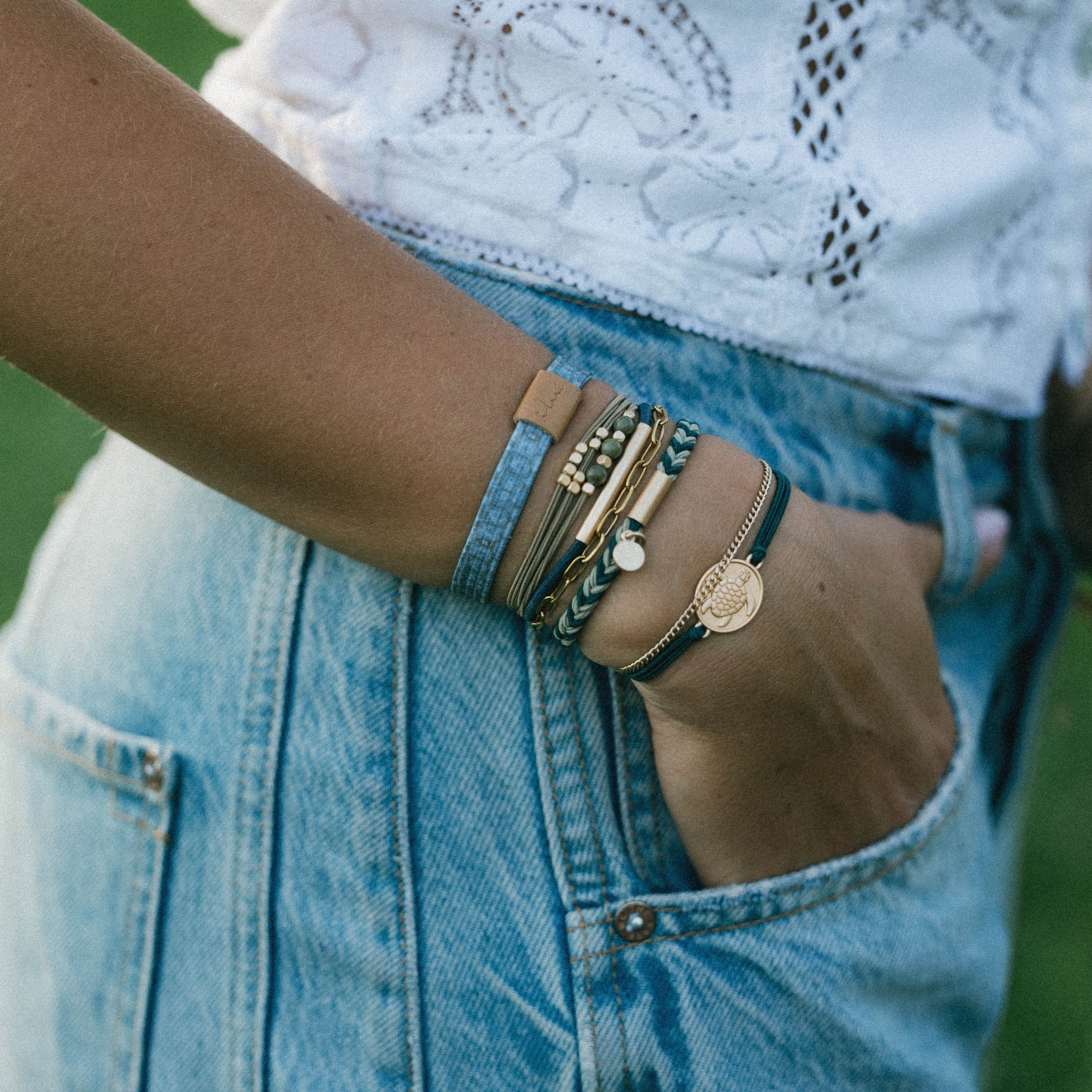Journey - Hair Tie Bracelet