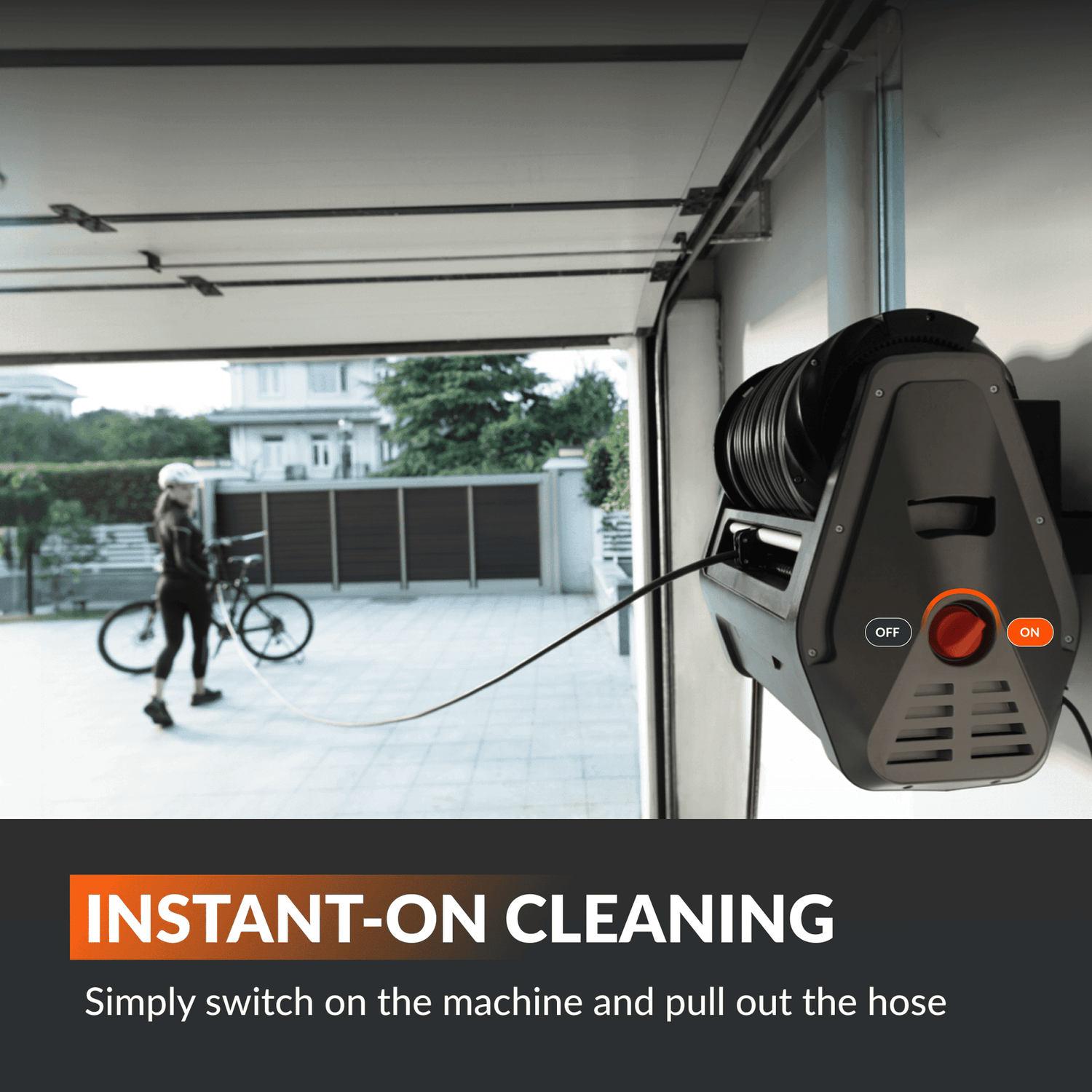 Grandfalls  Retractable Pressure Washer Essential
