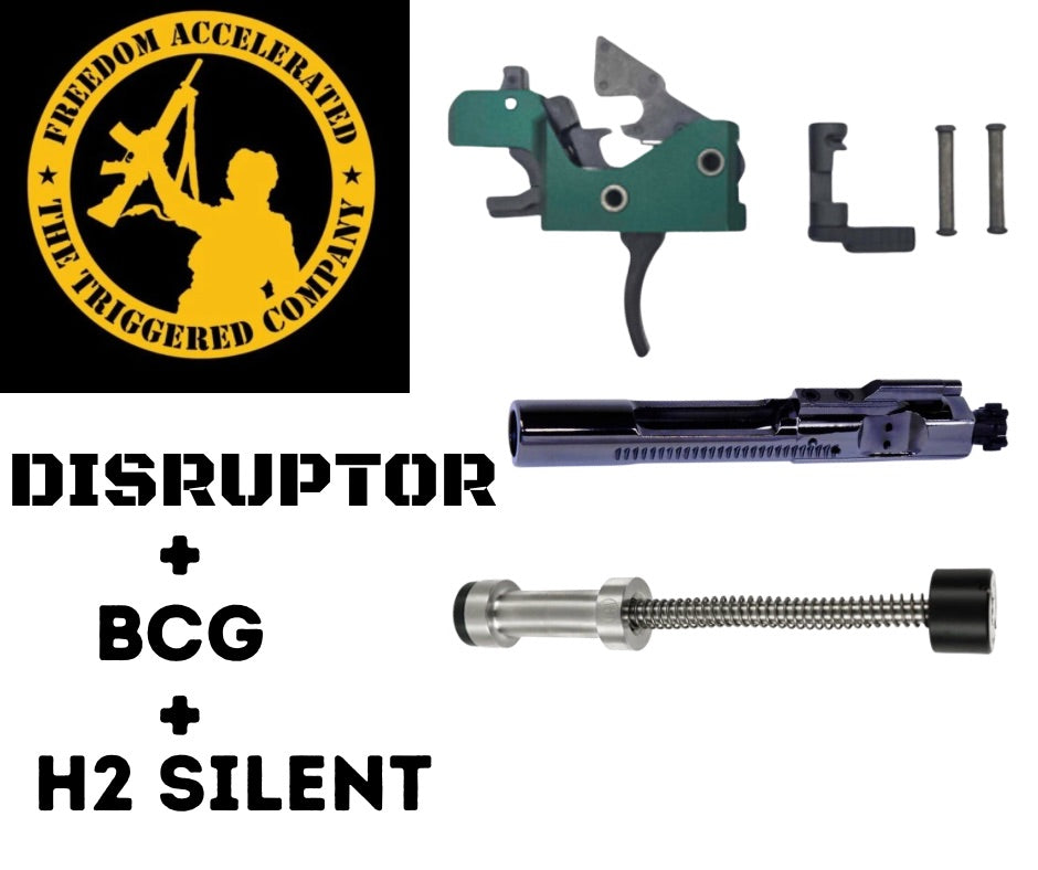 Partisan Disruptor FRT + MPI BCG + Armaspec SMB H2 — Complete AR-15 FRT Upgrade Kit
