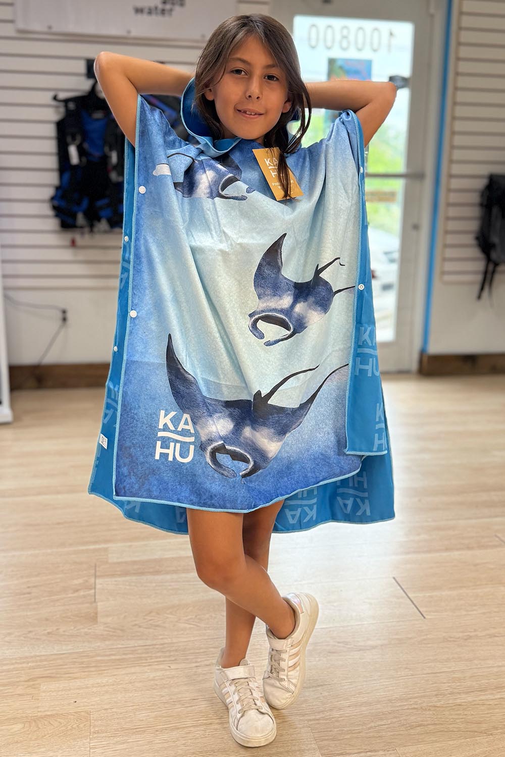 Hahalua - Ocean Angel Towel Poncho (Mini)