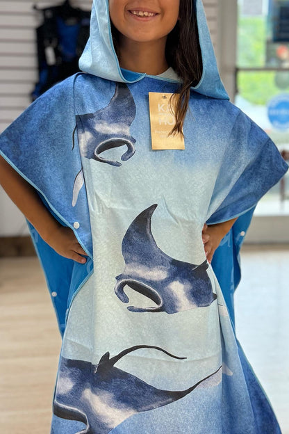 Hahalua - Ocean Angel Towel Poncho (Mini)