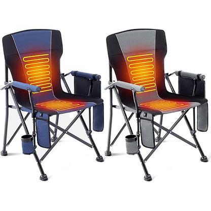 LITEGUEST Heated Folding Chair – USB Heated Outdoor Seat