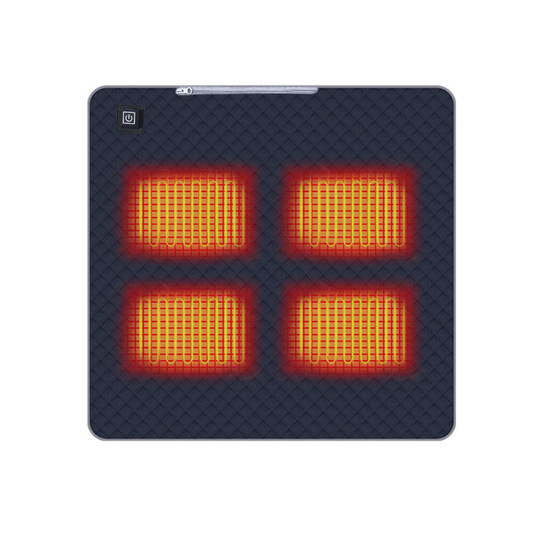 LITEGUEST Ultra Slim Heated Seat Cushion | USB Heated Seat Cushion