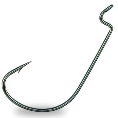 Reaction Tackle Offset EWG Worm Hooks (25-Pack)