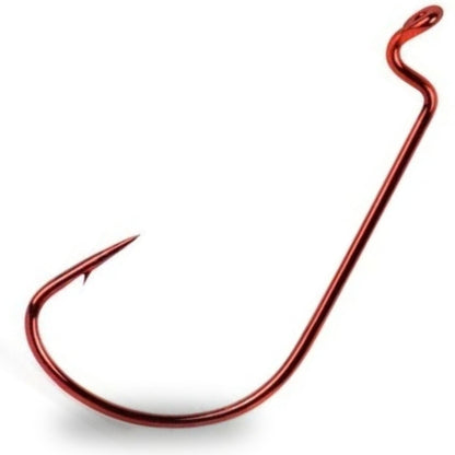 Reaction Tackle Offset EWG Worm Hooks (25-Pack)