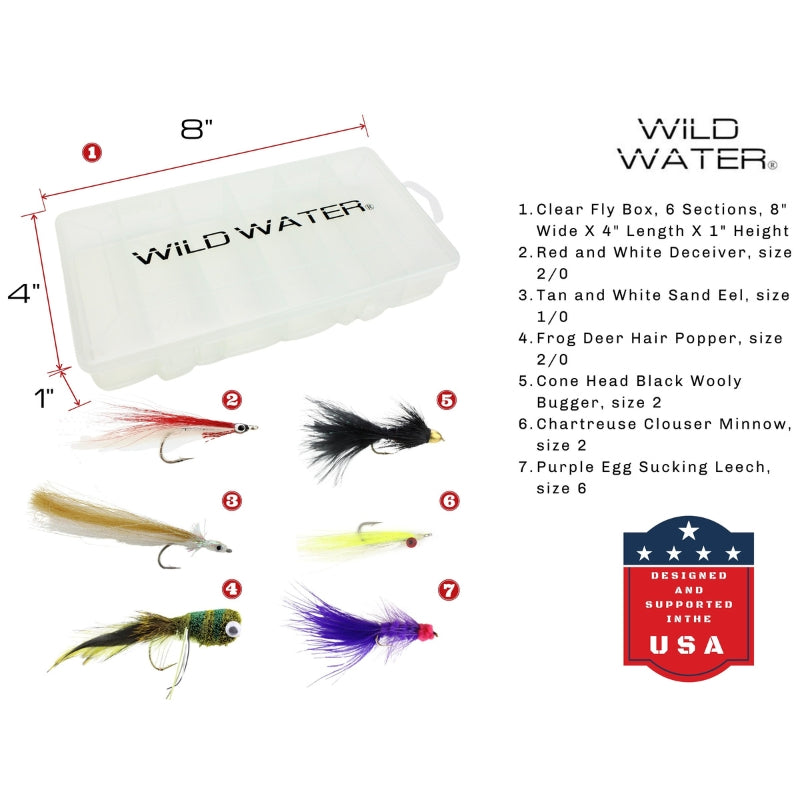 CNC Fly Reel Fly Fishing Kit, 7/8wt Rod | 9ft | 4-piece | Wild Water Fly Fishing