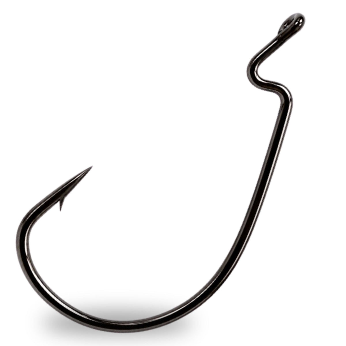 Reaction Tackle Offset EWG Worm Hooks (25-Pack)
