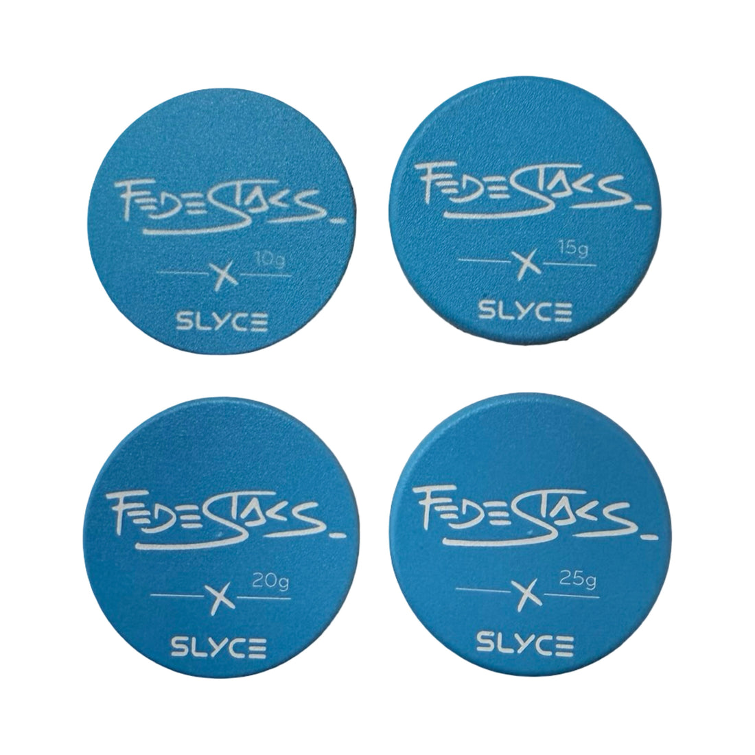 SLYCE SpeedCoins Fede Staks Edition - Pickleball Paddle Handle Weights