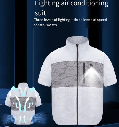 LITEGUEST LED Cooling Fan Jacket – Night Fishing &amp; Outdoor Summer Gear