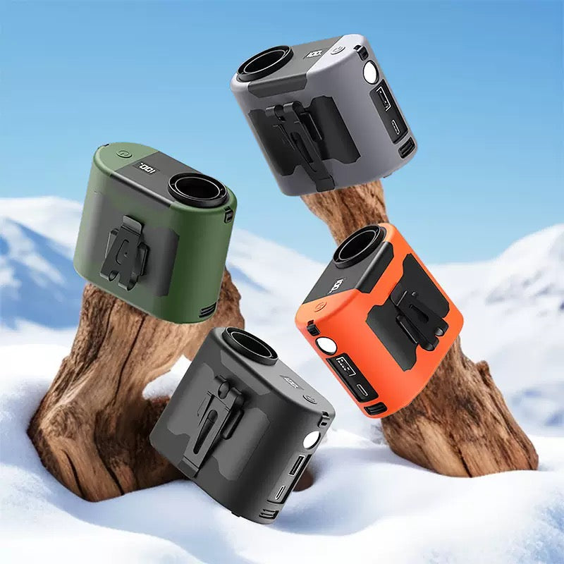LITEGUEST 3-in-1 Cooling Fan, Power Bank &amp; LED Light