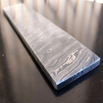 Slateforge Billet Bar 12" Handmade 4 Inch Wide Billet for Knife Making and Bladesmithing