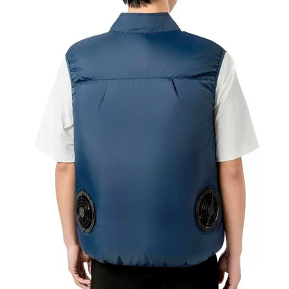 Liteguest UPF50+ Cooling Fan Vest for Hiking, Golf &amp; Outdoor Work