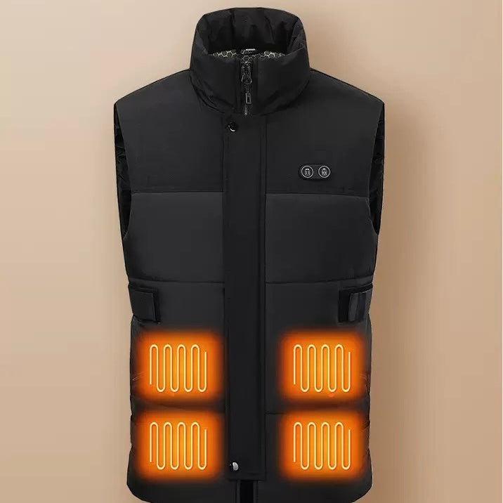 LITEGUEST 8-Zone Heated Vest – Dual Control &amp; Adjustable Fit
