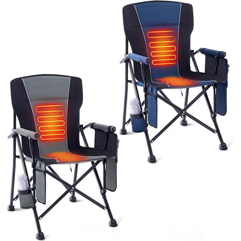 LITEGUEST Heated Folding Chair – USB Heated Outdoor Seat