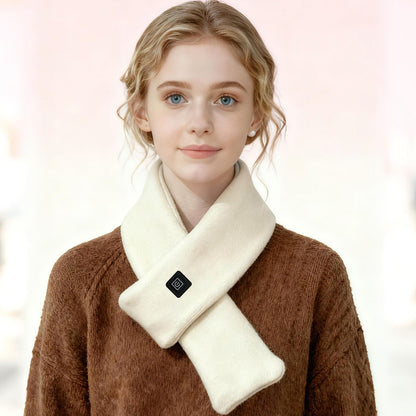 LITEGUEST USB Heated Neck Scarf – Winter Outdoor &amp; Travel Comfort