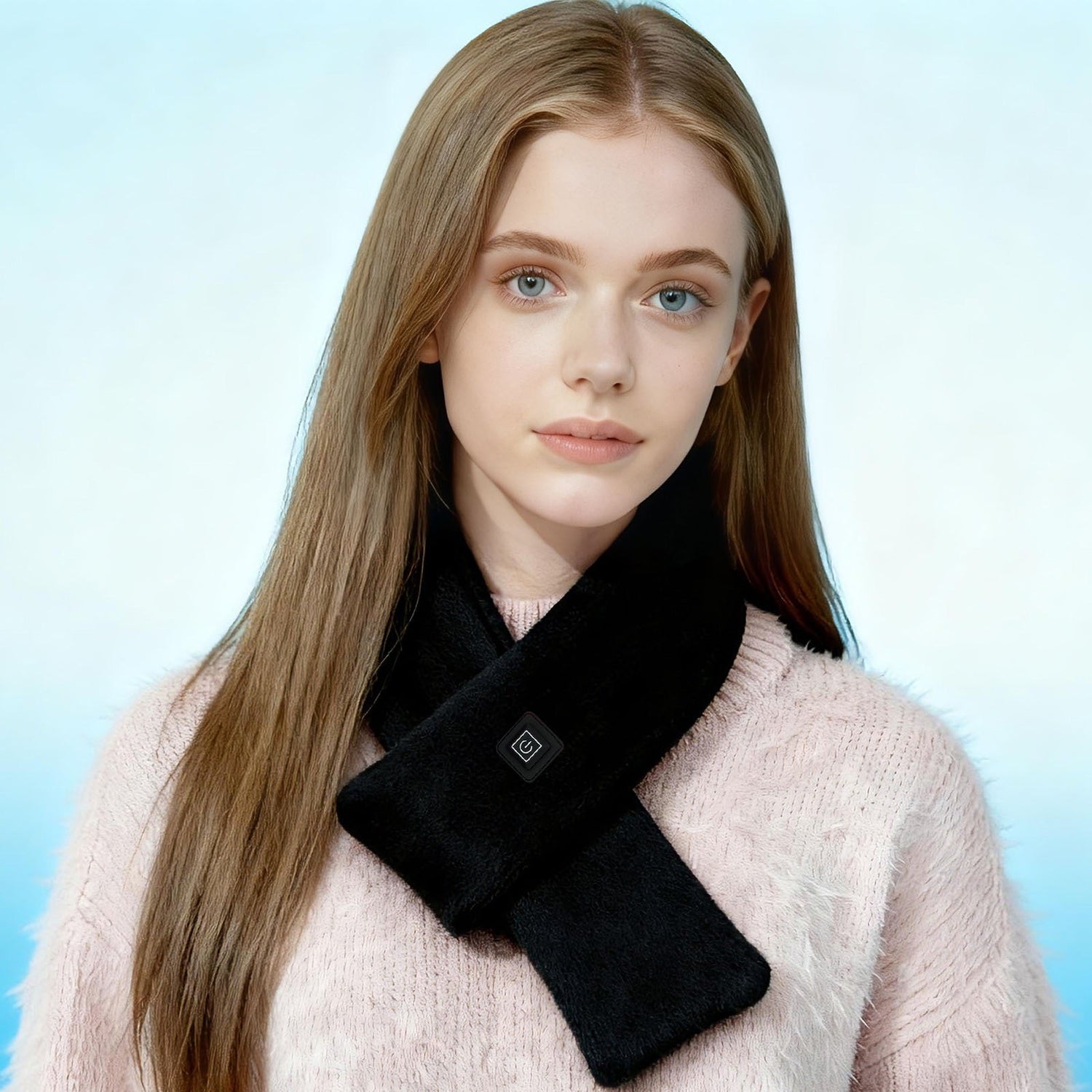 LITEGUEST USB Heated Neck Scarf – Winter Outdoor &amp; Travel Comfort