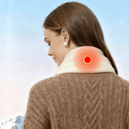 LITEGUEST USB Heated Neck Scarf – Winter Outdoor &amp; Travel Comfort