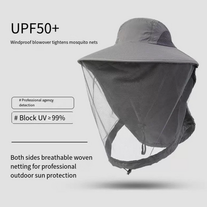 LITEGUEST Mosquito-Proof Fishing Hat – Full Coverage &amp; UPF50+