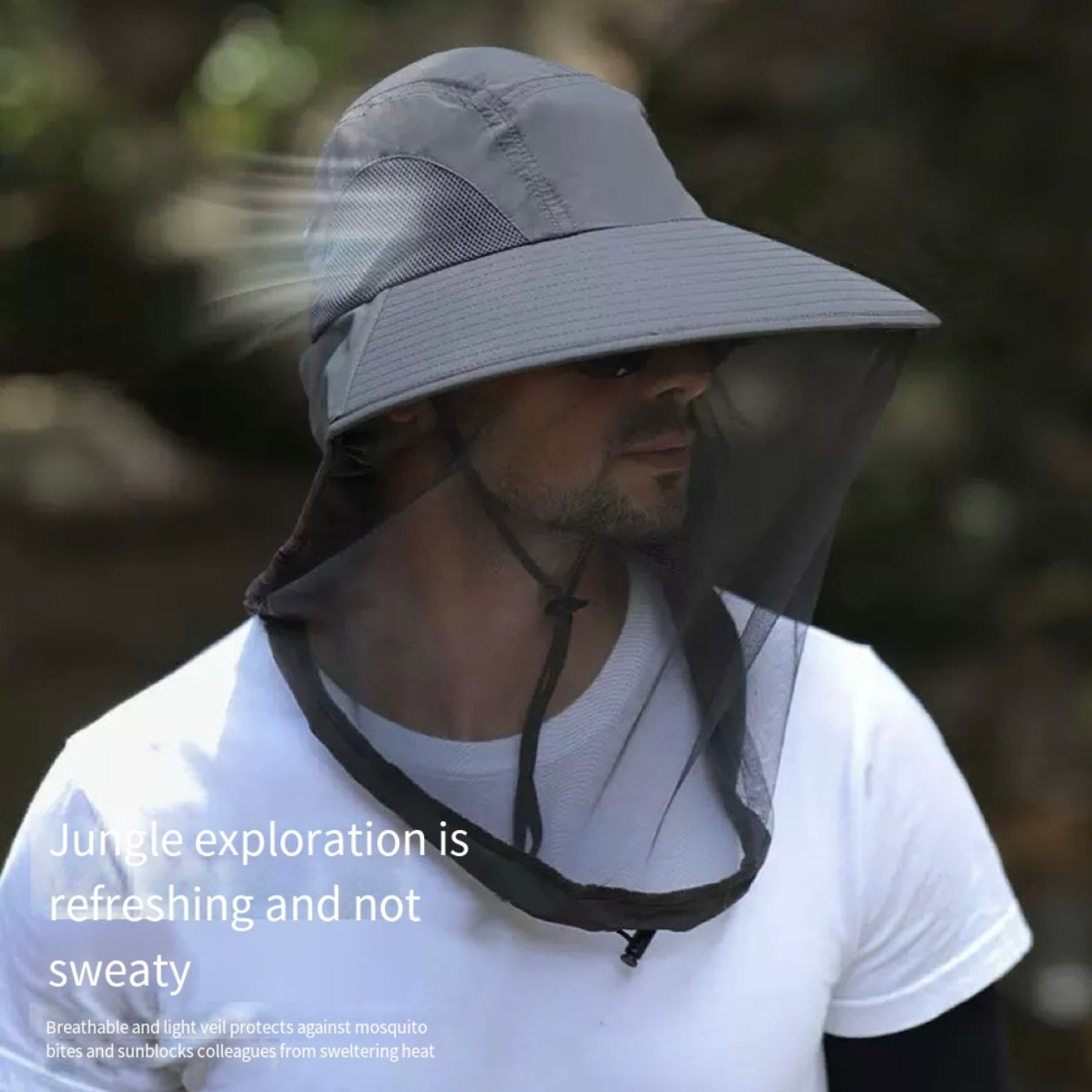 LITEGUEST Mosquito-Proof Fishing Hat – Full Coverage &amp; UPF50+