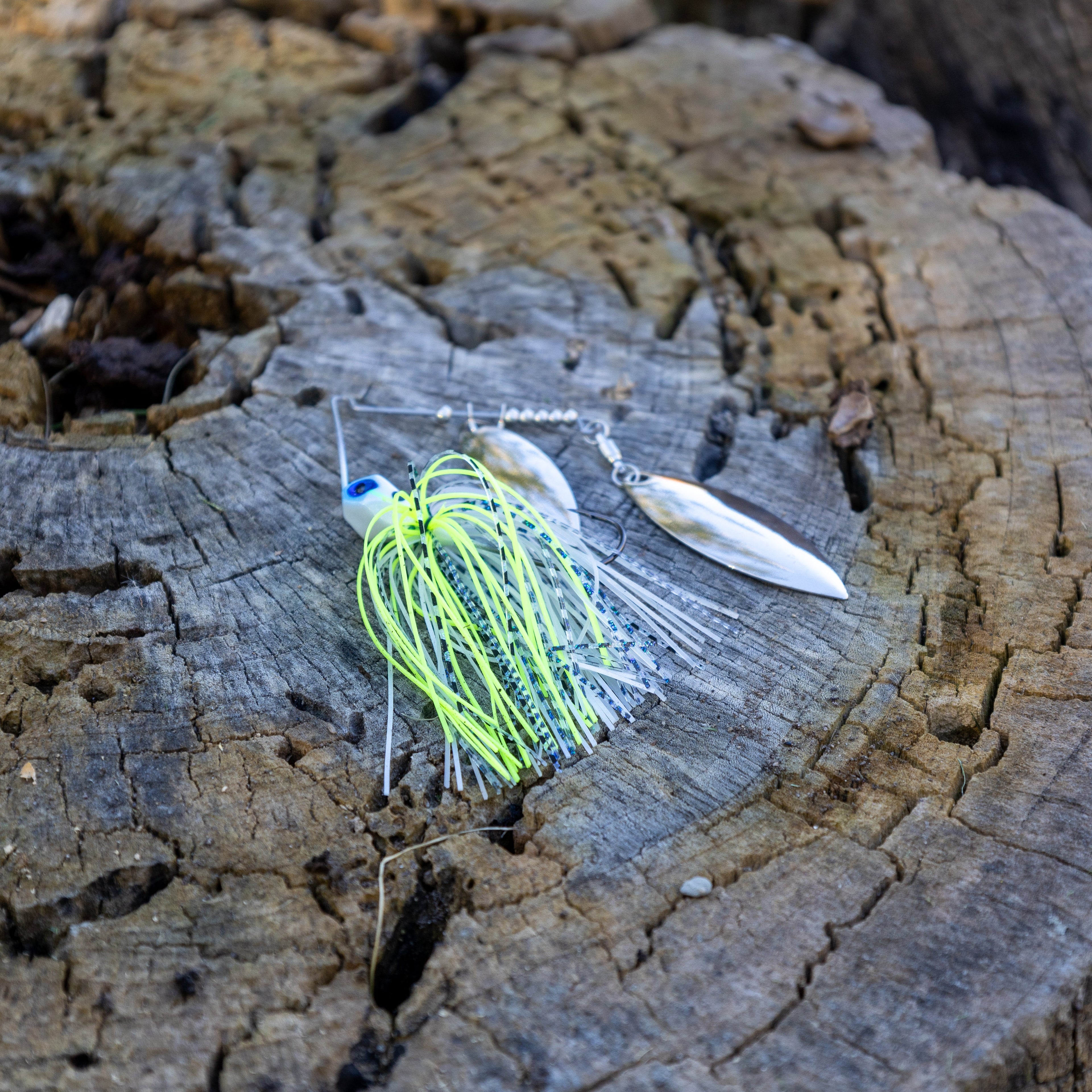 Reaction Tackle Tungsten Double Willow Blade Spinnerbait Jigs (2-Pack)