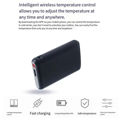LITEGUEST Mini 5000mAh Power Bank Set with 3 Heat Levels &amp; App Control