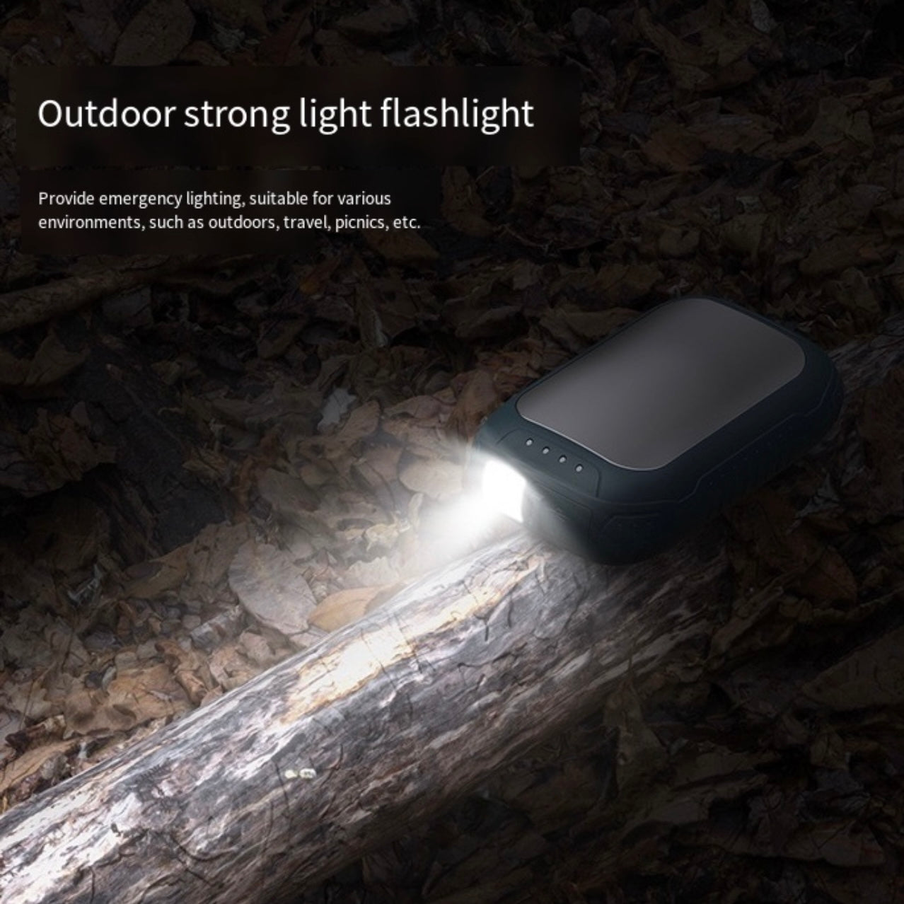 LITEGUEST Waterproof 2-in-1 Heated Hand Warmer &amp; Power Bank with Light